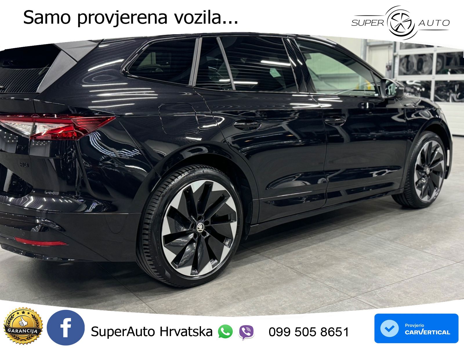 Škoda Enyaq iV 80 82 kWh (204 KS) SportLine LED+GR SJED+ACC
