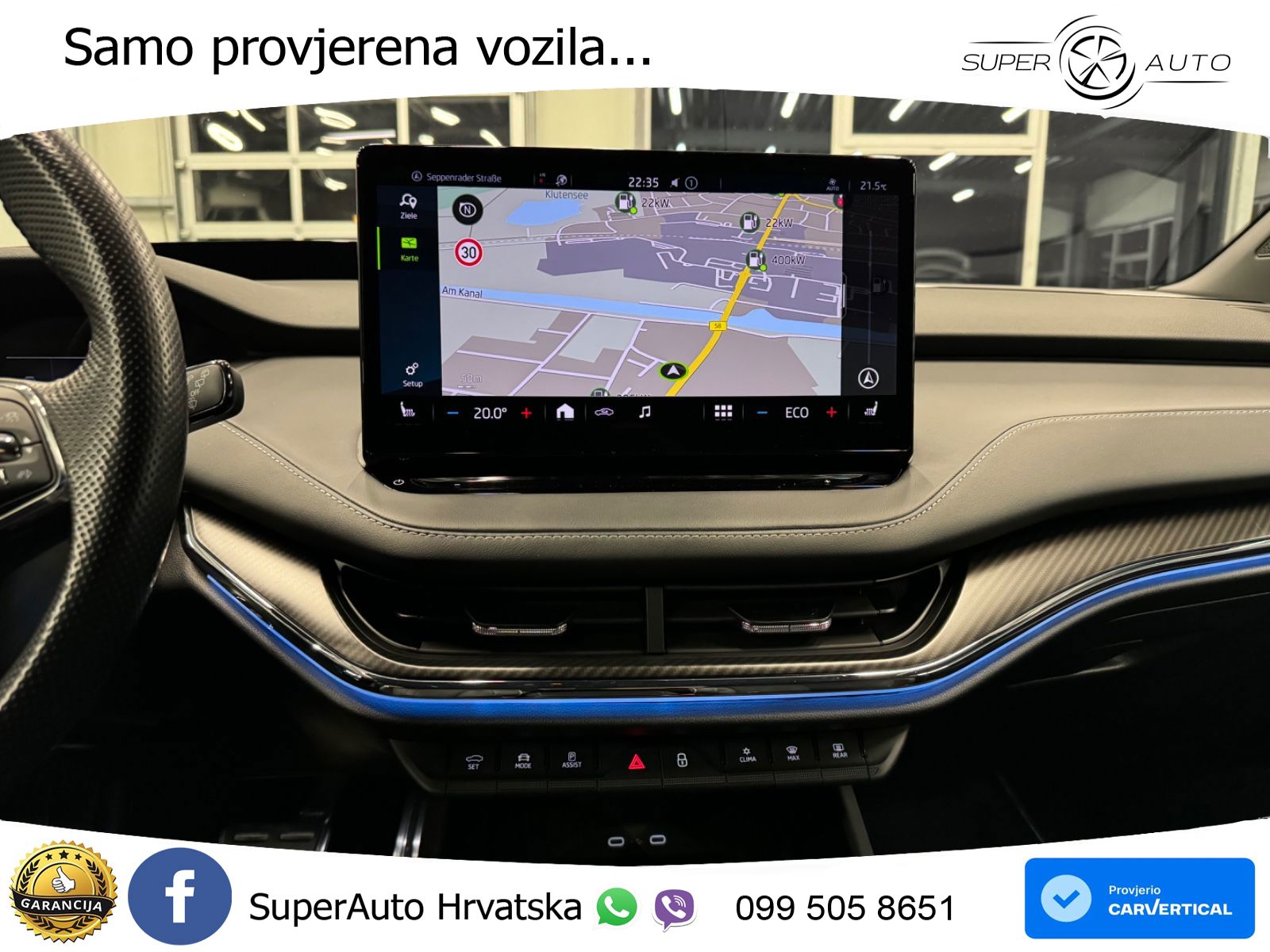 Škoda Enyaq iV 80 82 kWh (204 KS) SportLine LED+GR SJED+ACC