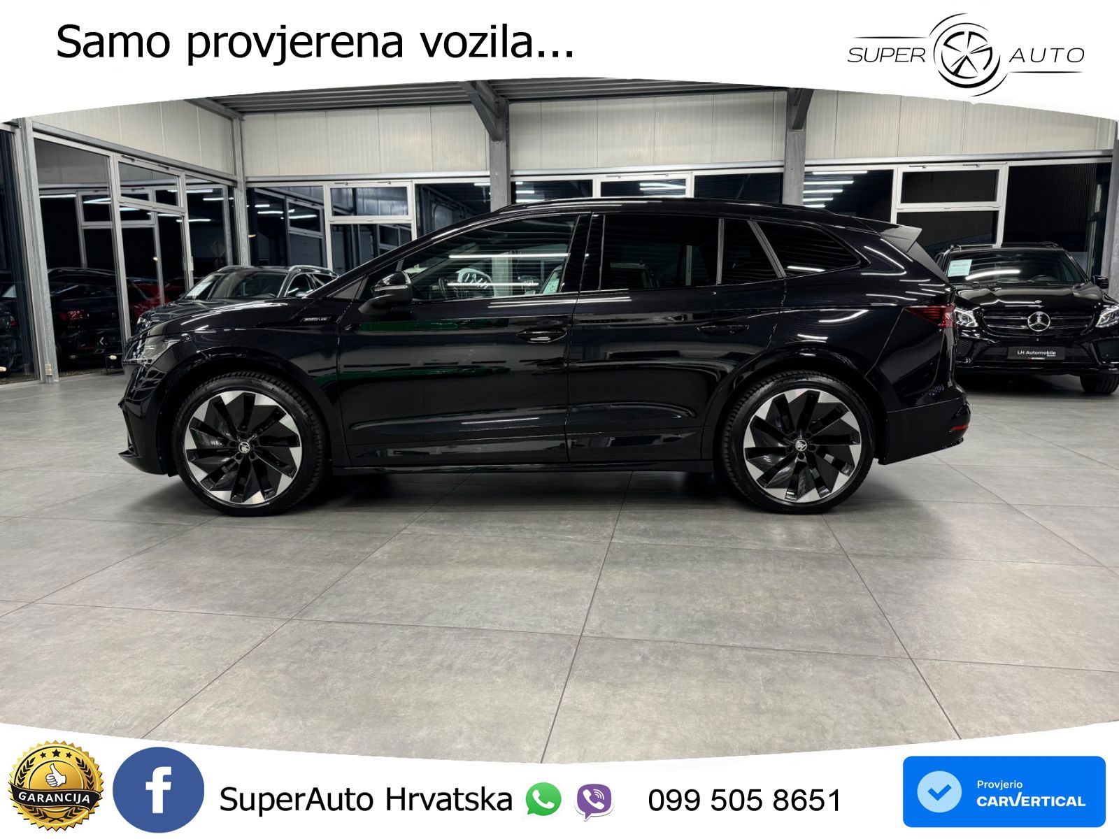 Škoda Enyaq iV 80 82 kWh (204 KS) SportLine LED+GR SJED+ACC