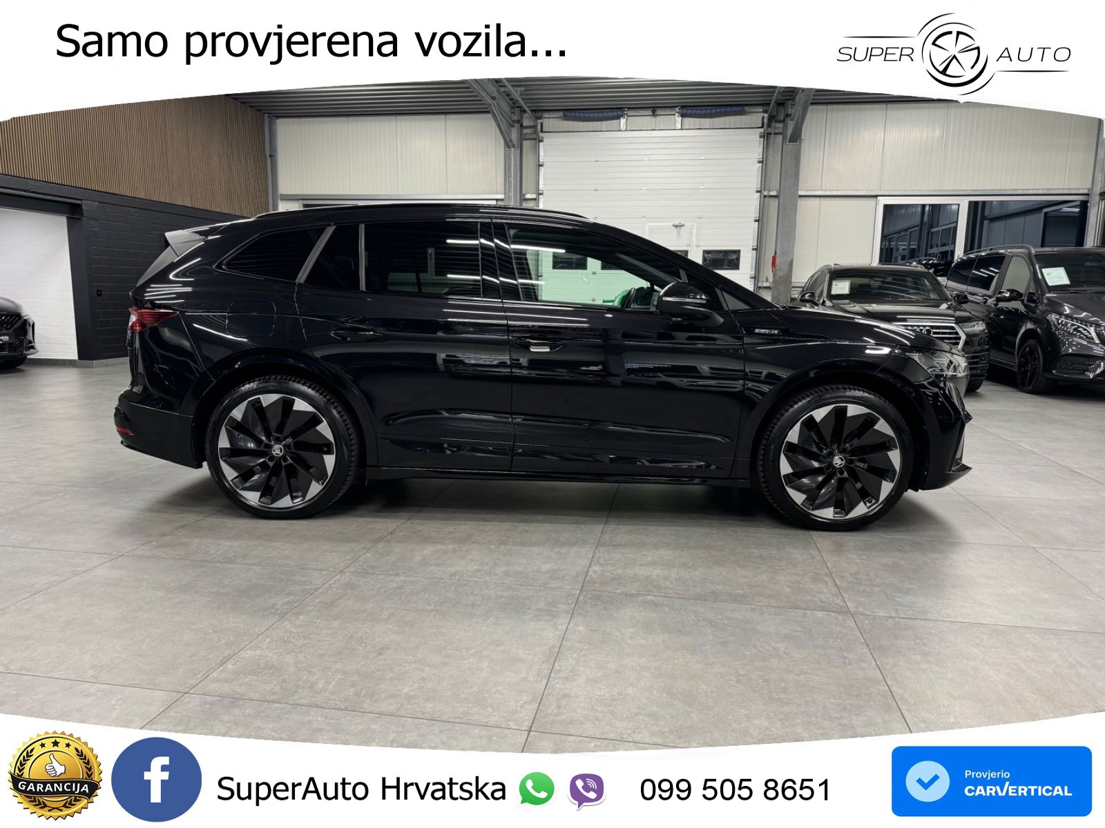 Škoda Enyaq iV 80 82 kWh (204 KS) SportLine LED+GR SJED+ACC