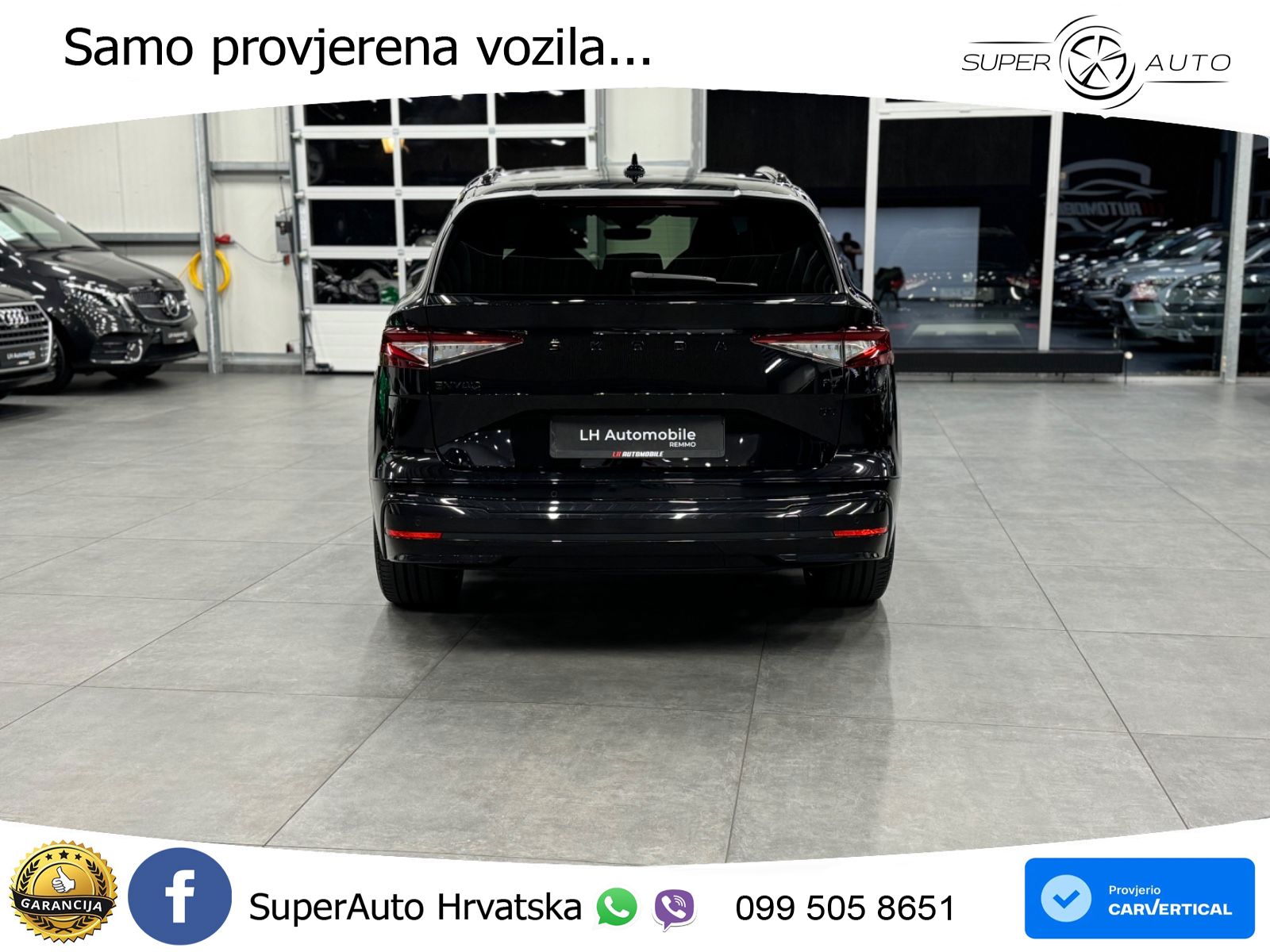 Škoda Enyaq iV 80 82 kWh (204 KS) SportLine LED+GR SJED+ACC