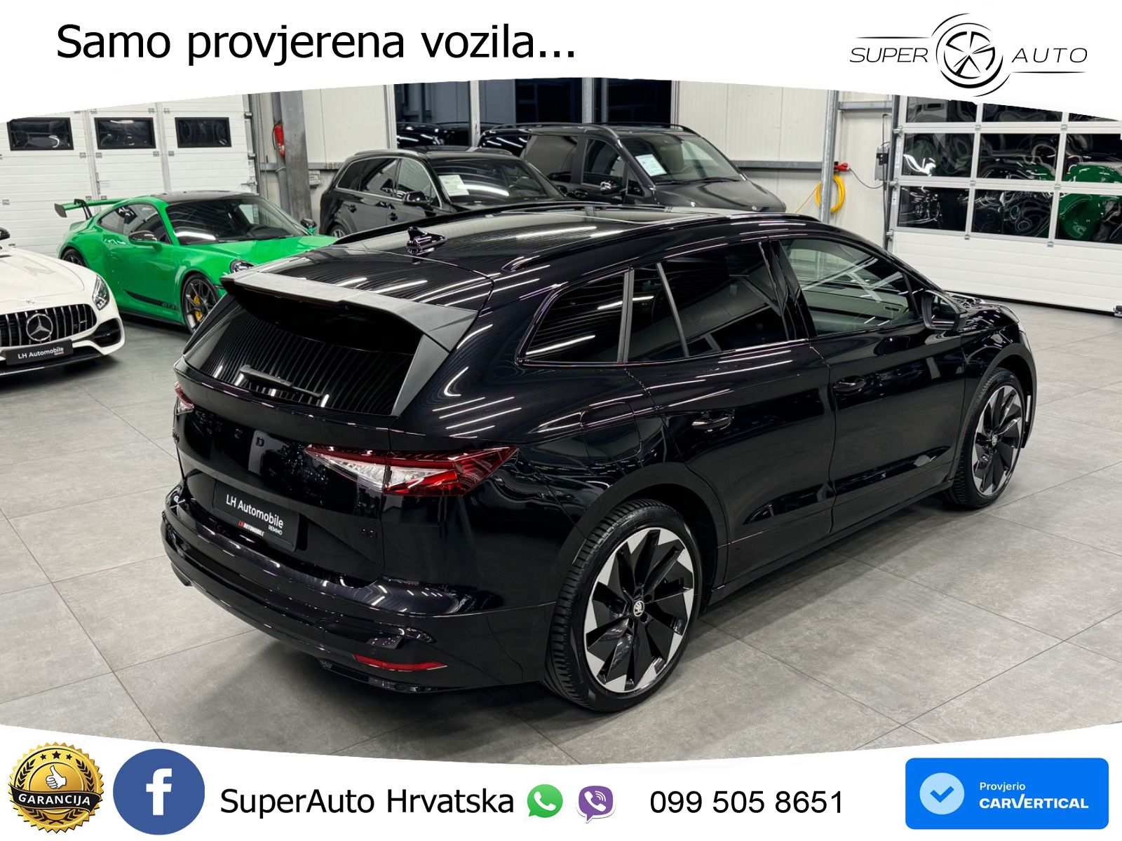 Škoda Enyaq iV 80 82 kWh (204 KS) SportLine LED+GR SJED+ACC
