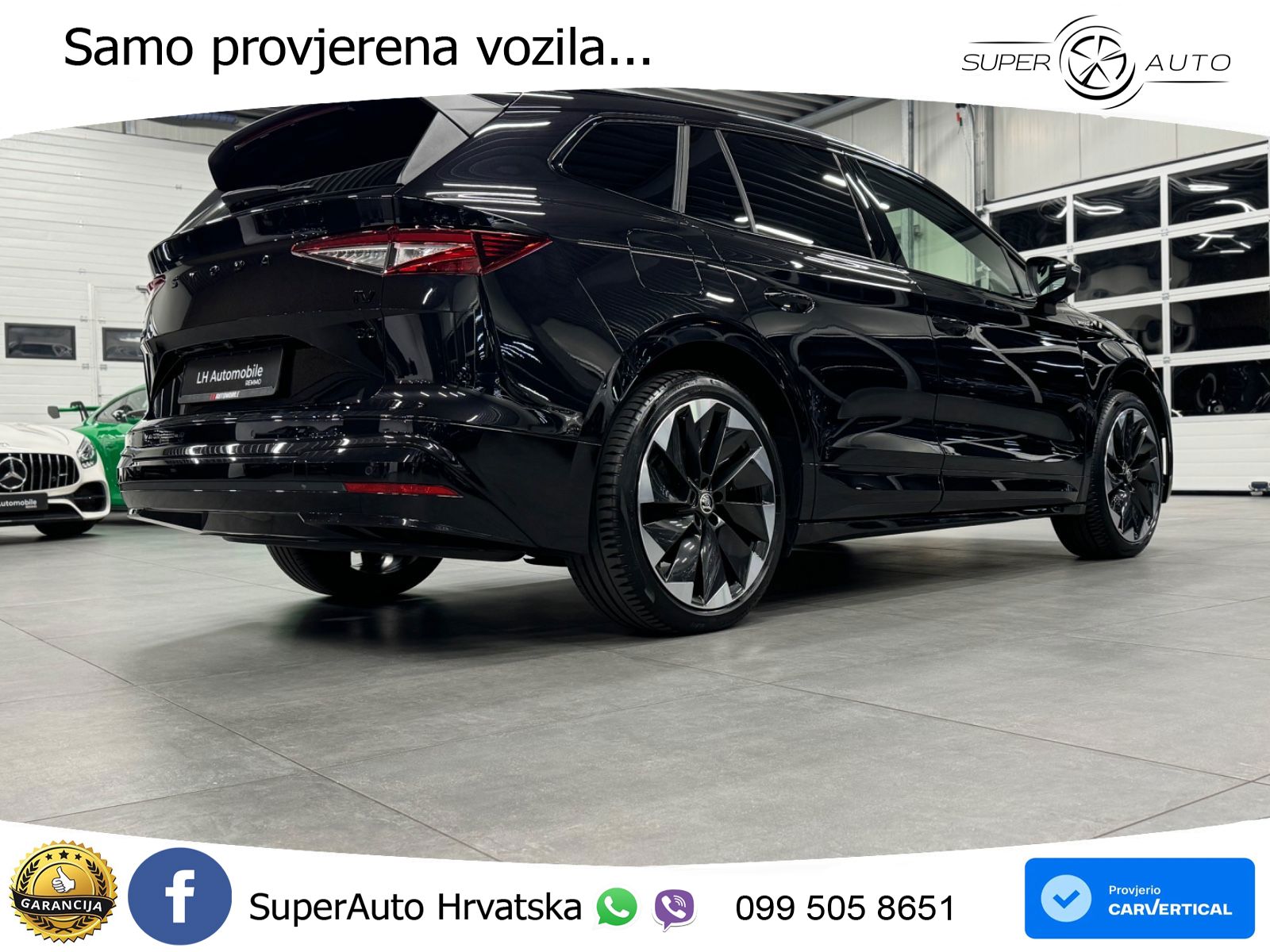 Škoda Enyaq iV 80 82 kWh (204 KS) SportLine LED+GR SJED+ACC