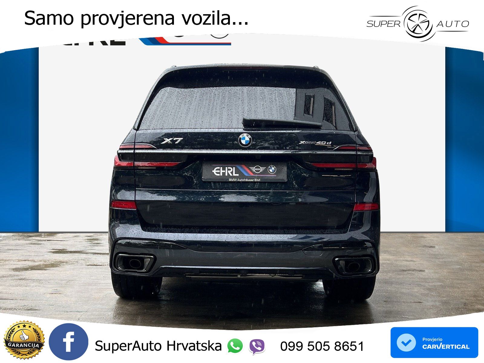 BMW X7 40d (352 KS) xDrive Steptronic LED+GR SJED+ACC