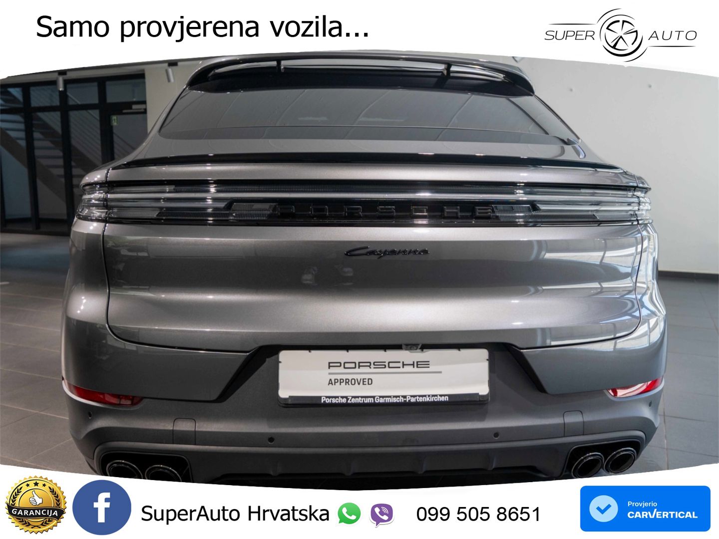 Porsche Cayenne Coupe 3.0 V6 (470 KS) E-Hybrid Tiptronic S