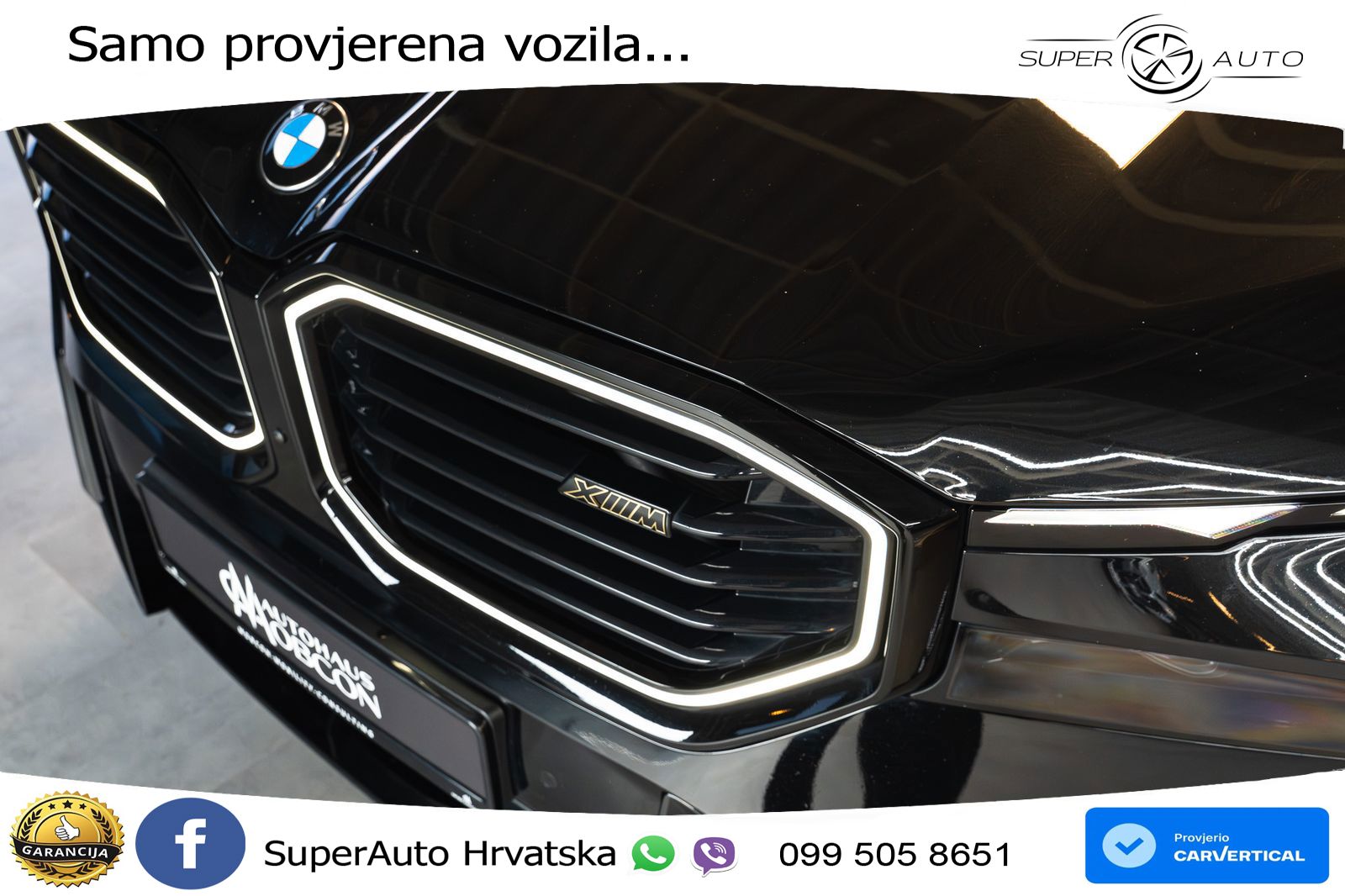 BMW XM 4.4 V8 (653 KS) xDrive Steptronic LED+GR SJED+ACC