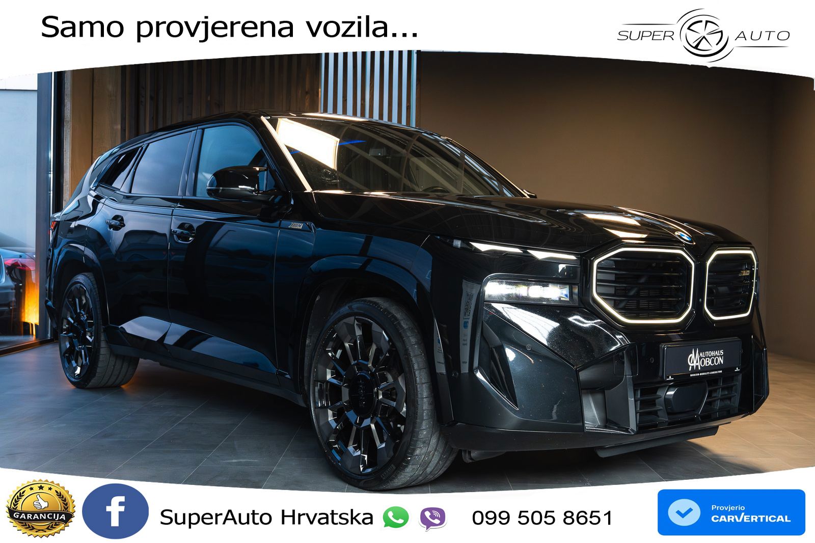 BMW XM 4.4 V8 (653 KS) xDrive Steptronic LED+GR SJED+ACC