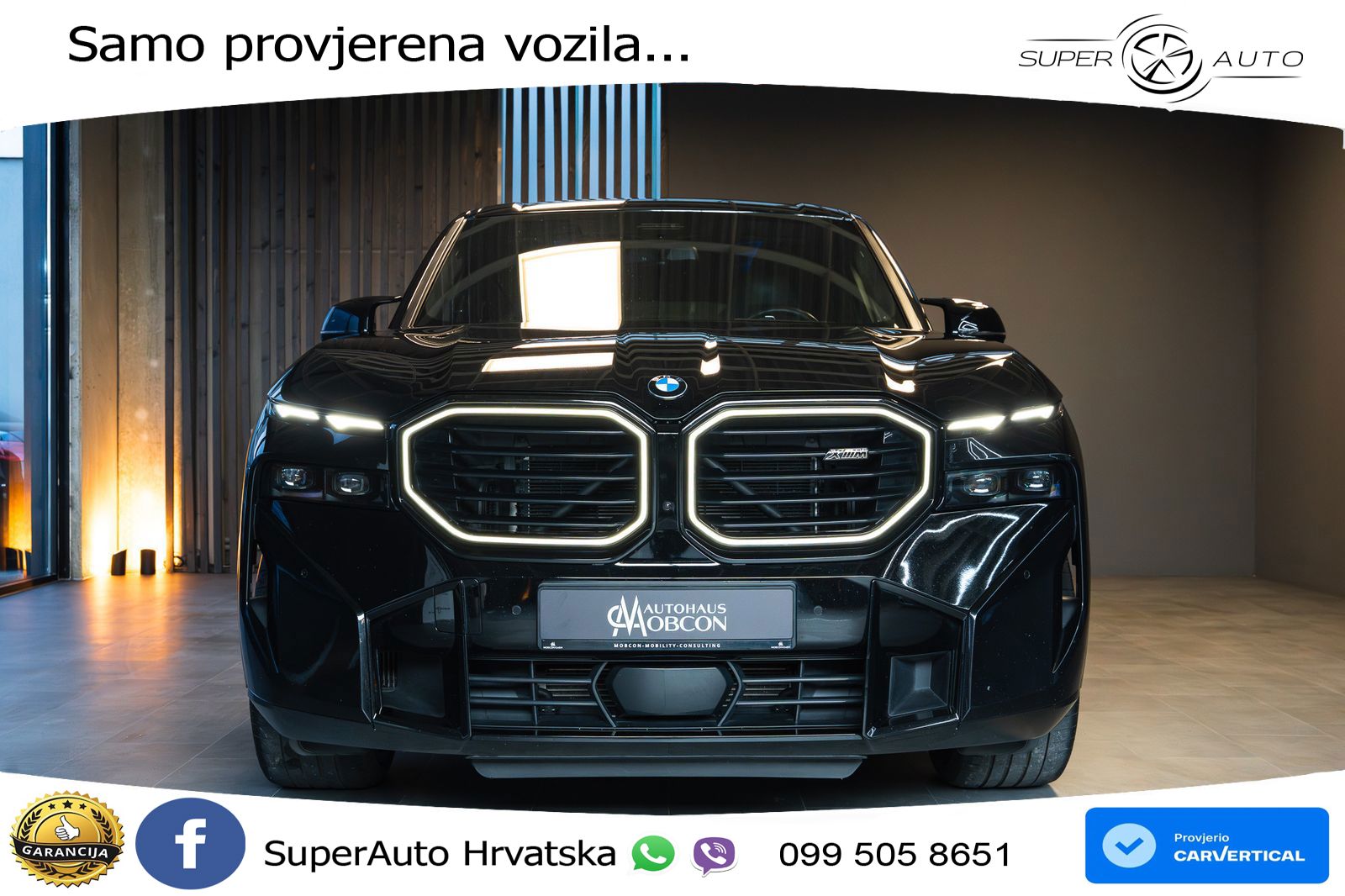 BMW XM 4.4 V8 (653 KS) xDrive Steptronic LED+GR SJED+ACC