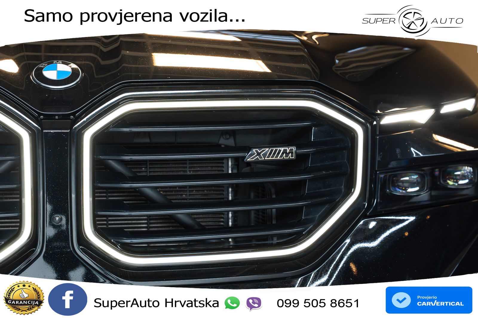 BMW XM 4.4 V8 (653 KS) xDrive Steptronic LED+GR SJED+ACC