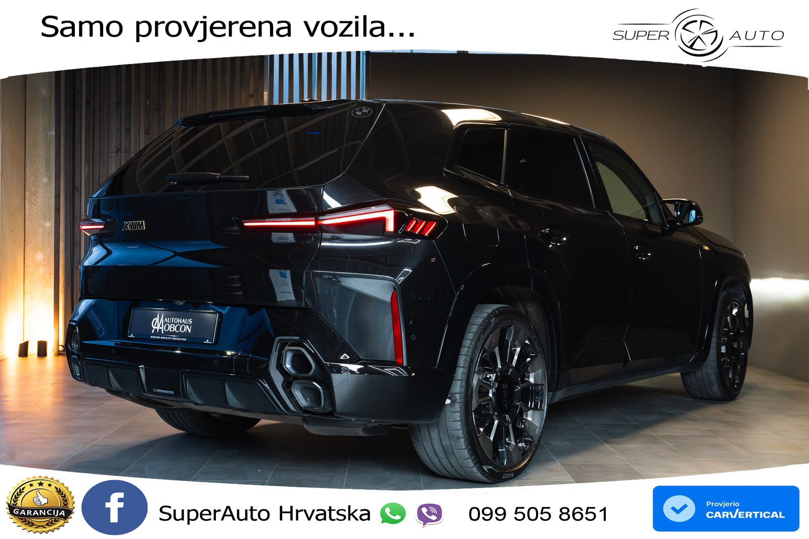 BMW XM 4.4 V8 (653 KS) xDrive Steptronic LED+GR SJED+ACC