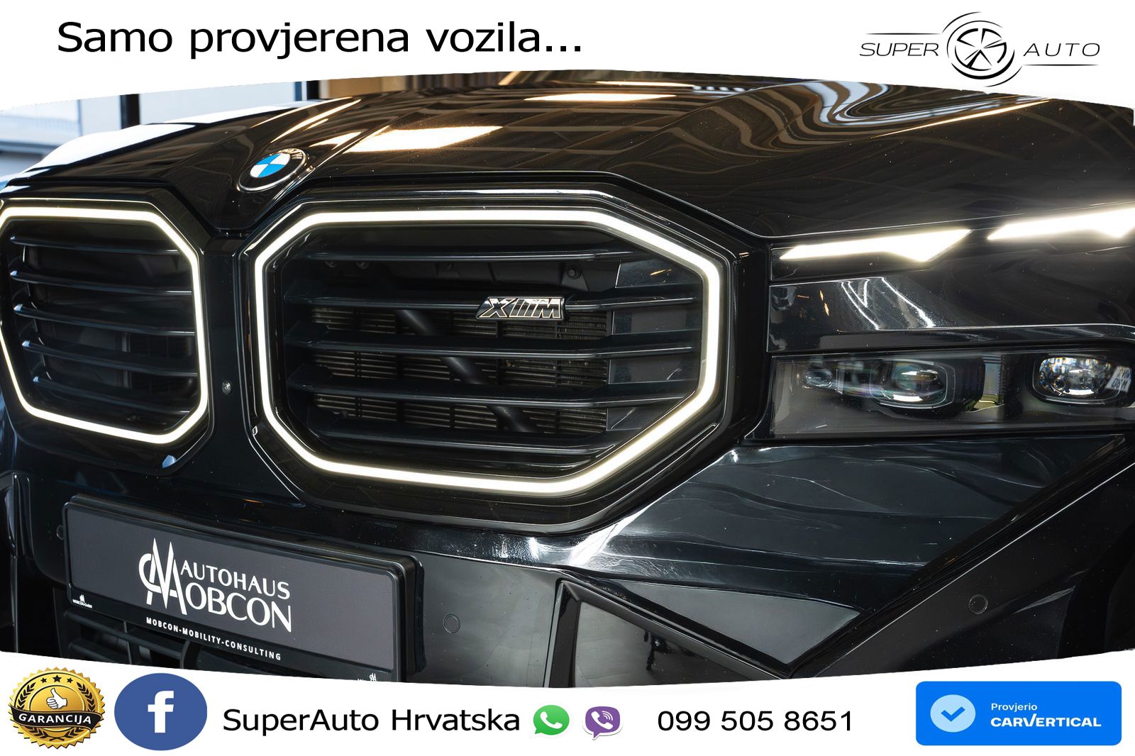 BMW XM 4.4 V8 (653 KS) xDrive Steptronic LED+GR SJED+ACC