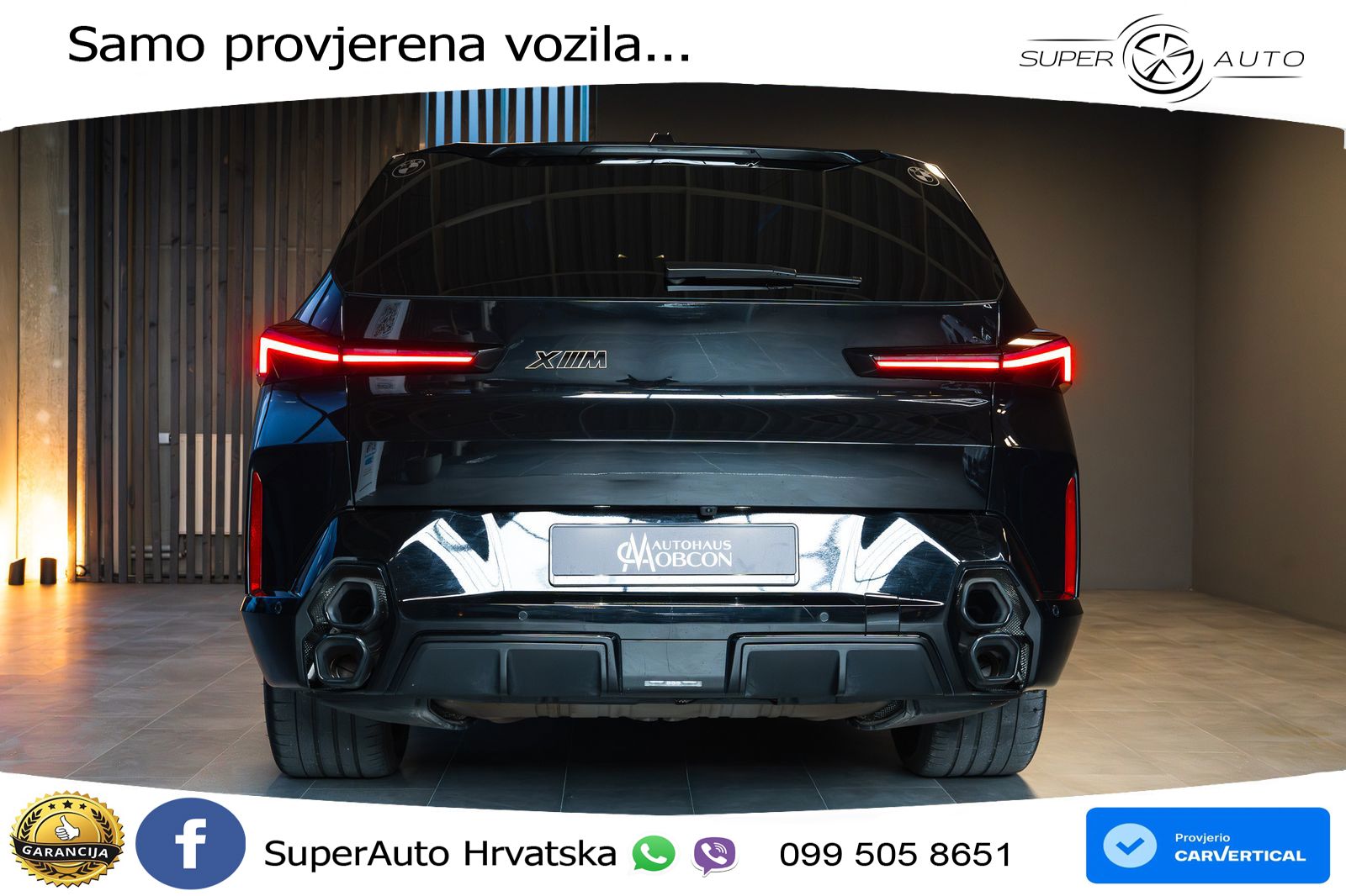 BMW XM 4.4 V8 (653 KS) xDrive Steptronic LED+GR SJED+ACC