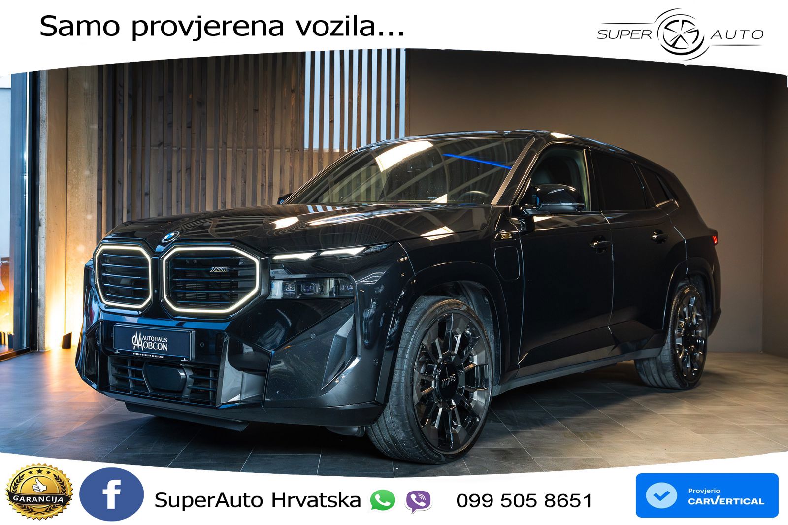 BMW XM 4.4 V8 (653 KS) xDrive Steptronic LED+GR SJED+ACC