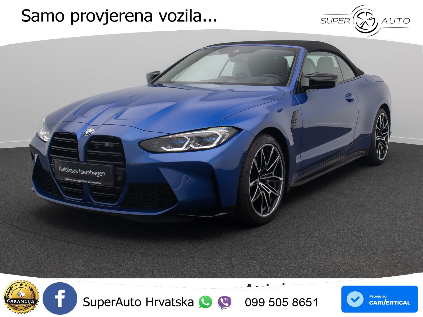 BMW M4 Convertible Competition 3.0 (510 KS) xDrive Steptronic