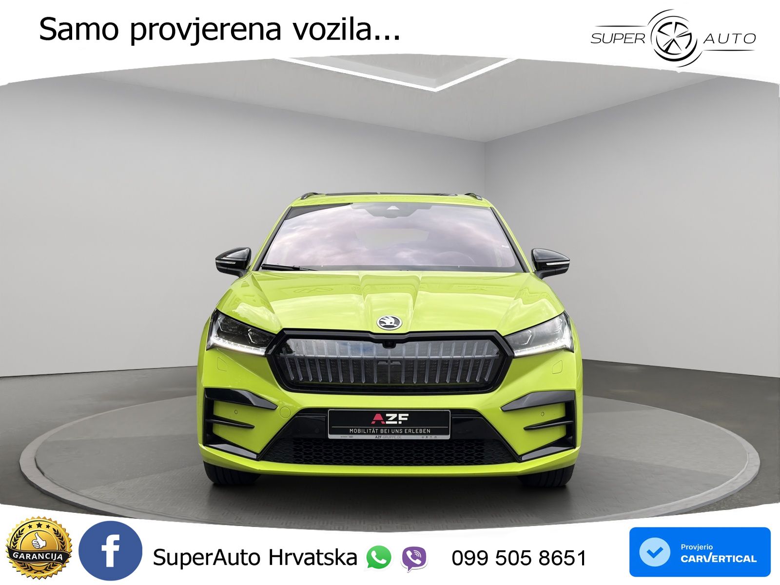 Škoda Enyaq iV RS 82 kWh (340 KS) AWD