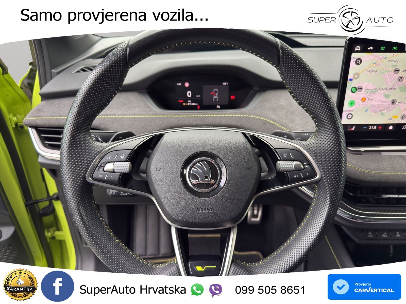 Škoda Enyaq iV RS 82 kWh (340 KS) AWD