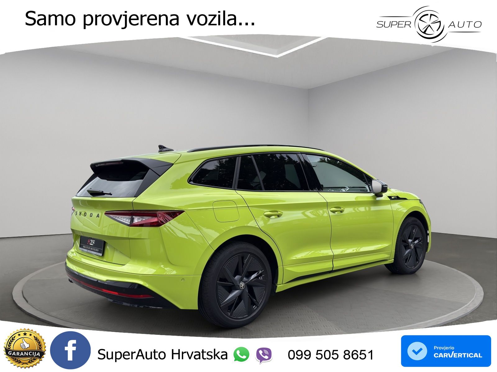 Škoda Enyaq iV RS 82 kWh (340 KS) AWD