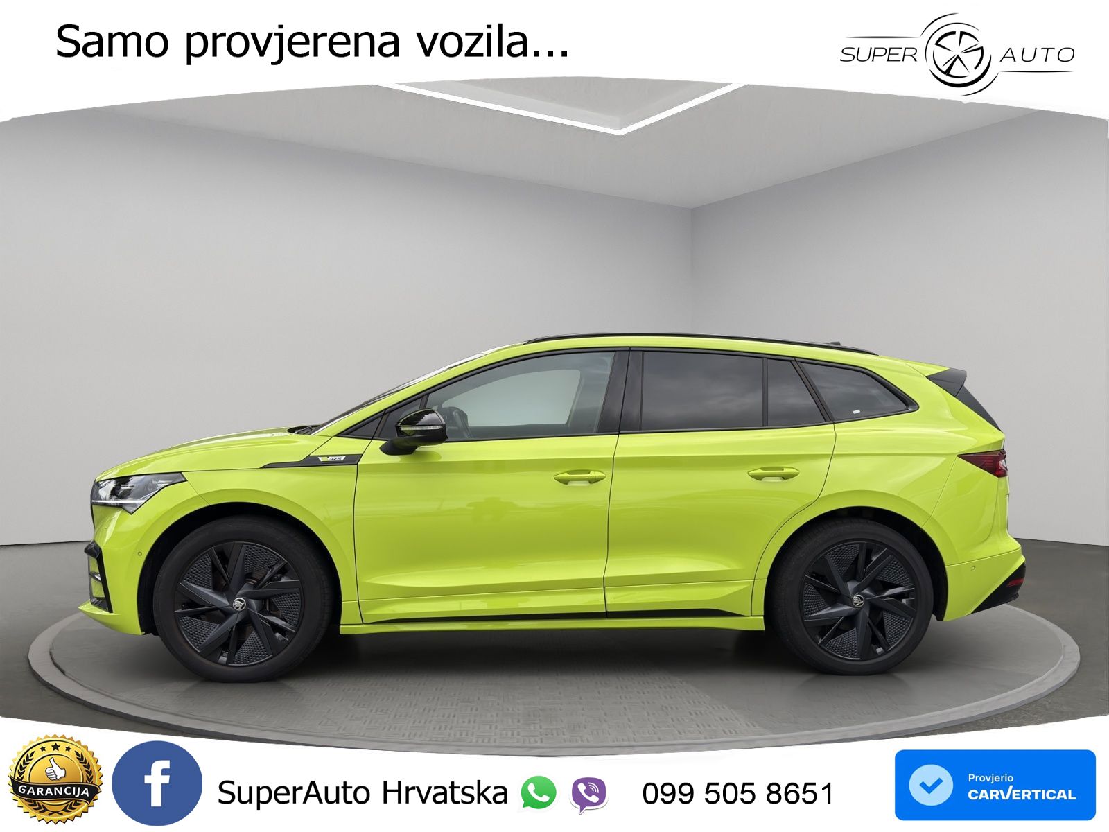 Škoda Enyaq iV RS 82 kWh (340 KS) AWD