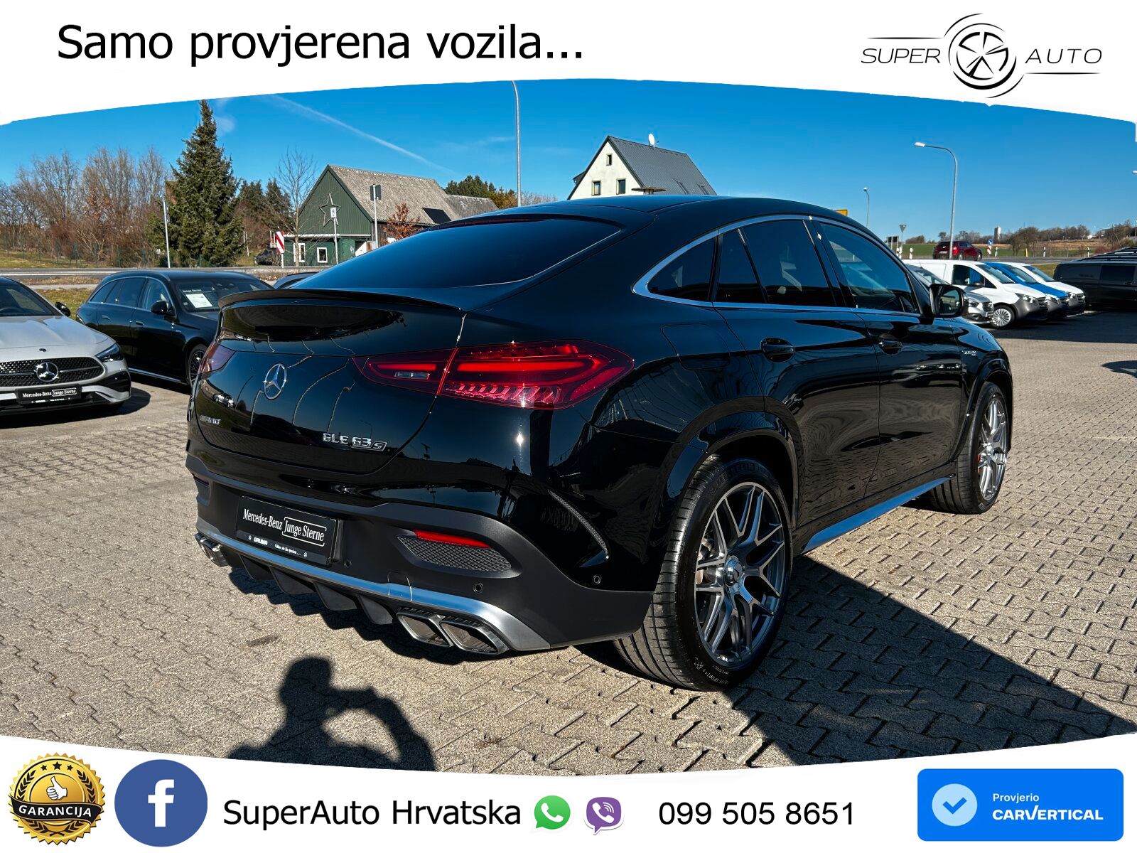 Mercedes AMG GLE Coupe 63 S V8 (612 KS) EQ Boost 4MATIC+ AMG SPEEDSHIFT TCT 9G LED+GR SJED+ACC