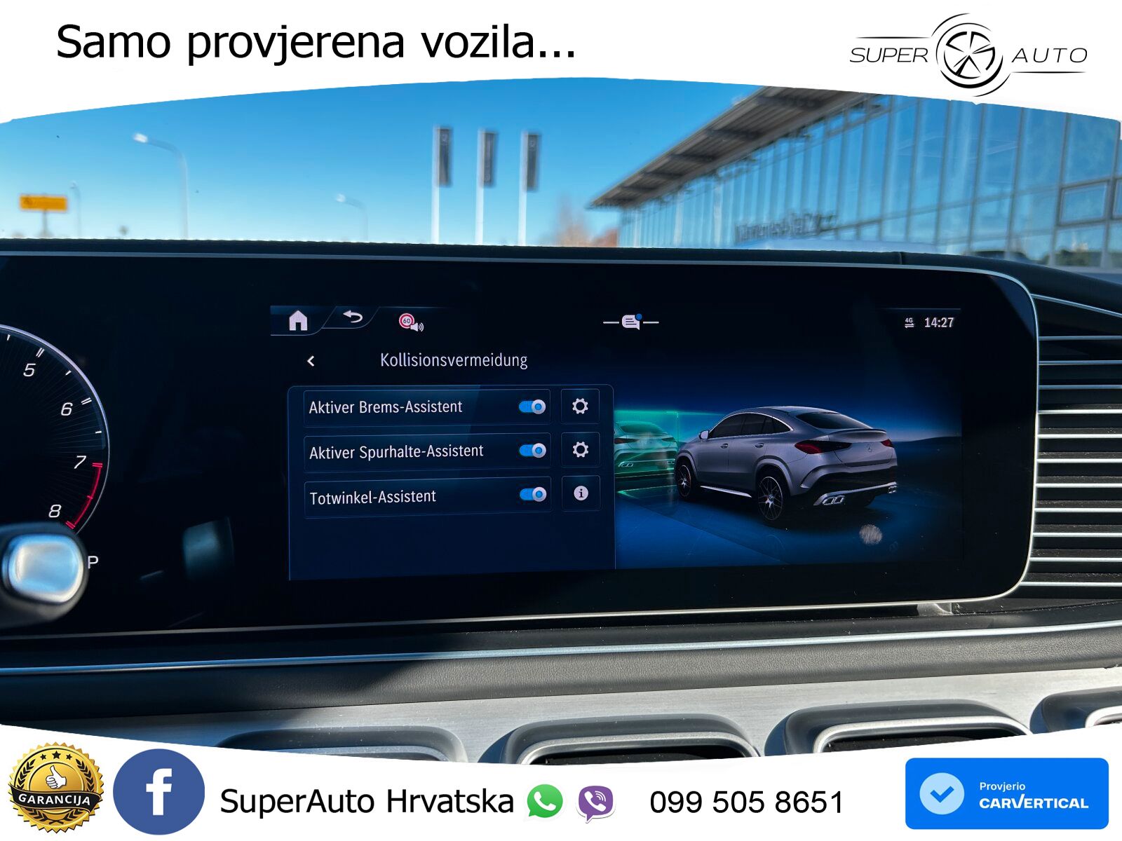 Mercedes AMG GLE Coupe 63 S V8 (612 KS) EQ Boost 4MATIC+ AMG SPEEDSHIFT TCT 9G LED+GR SJED+ACC