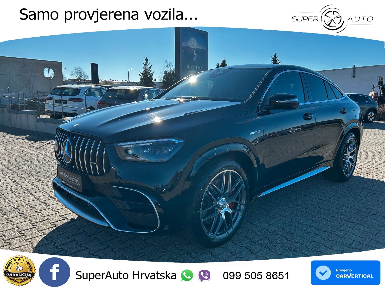 Mercedes AMG GLE Coupe 63 S V8 (612 KS) EQ Boost 4MATIC+ AMG SPEEDSHIFT TCT 9G LED+GR SJED+ACC