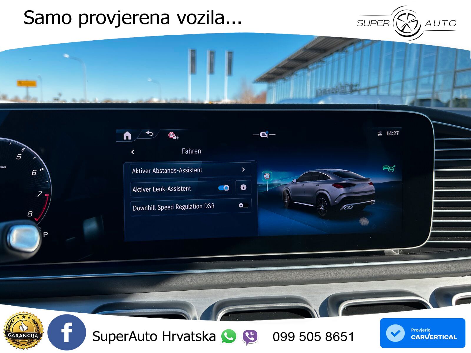 Mercedes AMG GLE Coupe 63 S V8 (612 KS) EQ Boost 4MATIC+ AMG SPEEDSHIFT TCT 9G LED+GR SJED+ACC