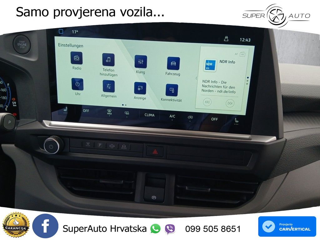 VW Transporter 150 KS LED+GR SJED+ACC