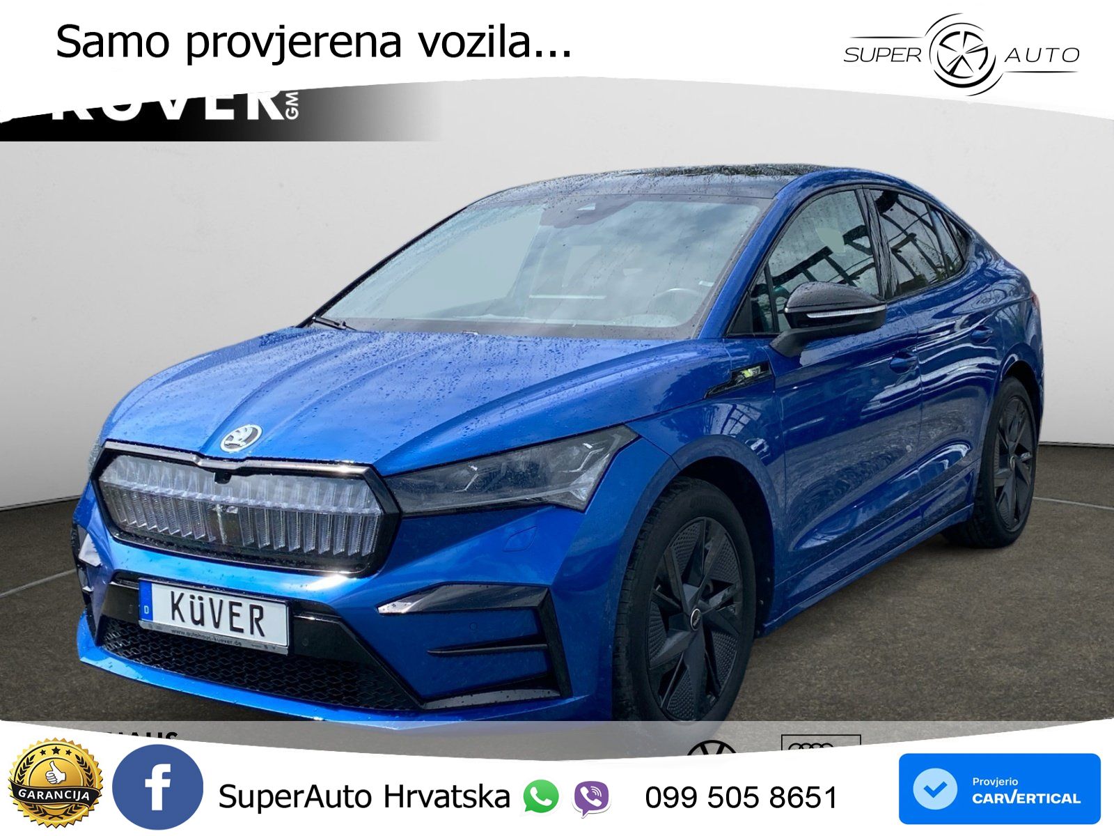 Škoda Enyaq Coupe iV RS 82 kWh (299 KS) AWD LED+GR SJED+ACC