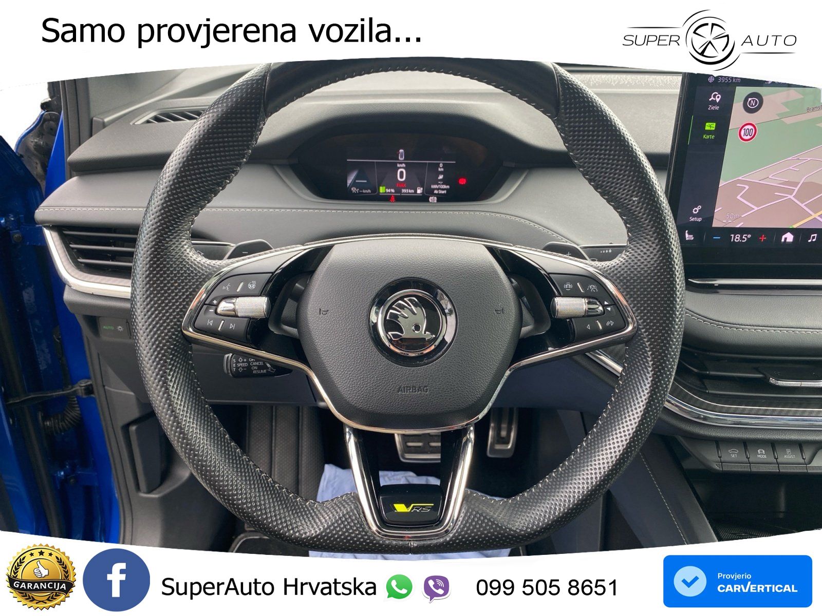 Škoda Enyaq Coupe iV RS 82 kWh (299 KS) AWD LED+GR SJED+ACC