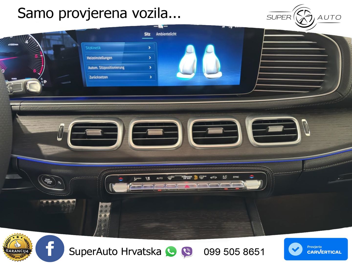 Mercedes GLE 300d (269 KS) EQ Boost 4MATIC 9G-TRONIC AMG ZRAČNI+ACC+GR SJED+KAM
