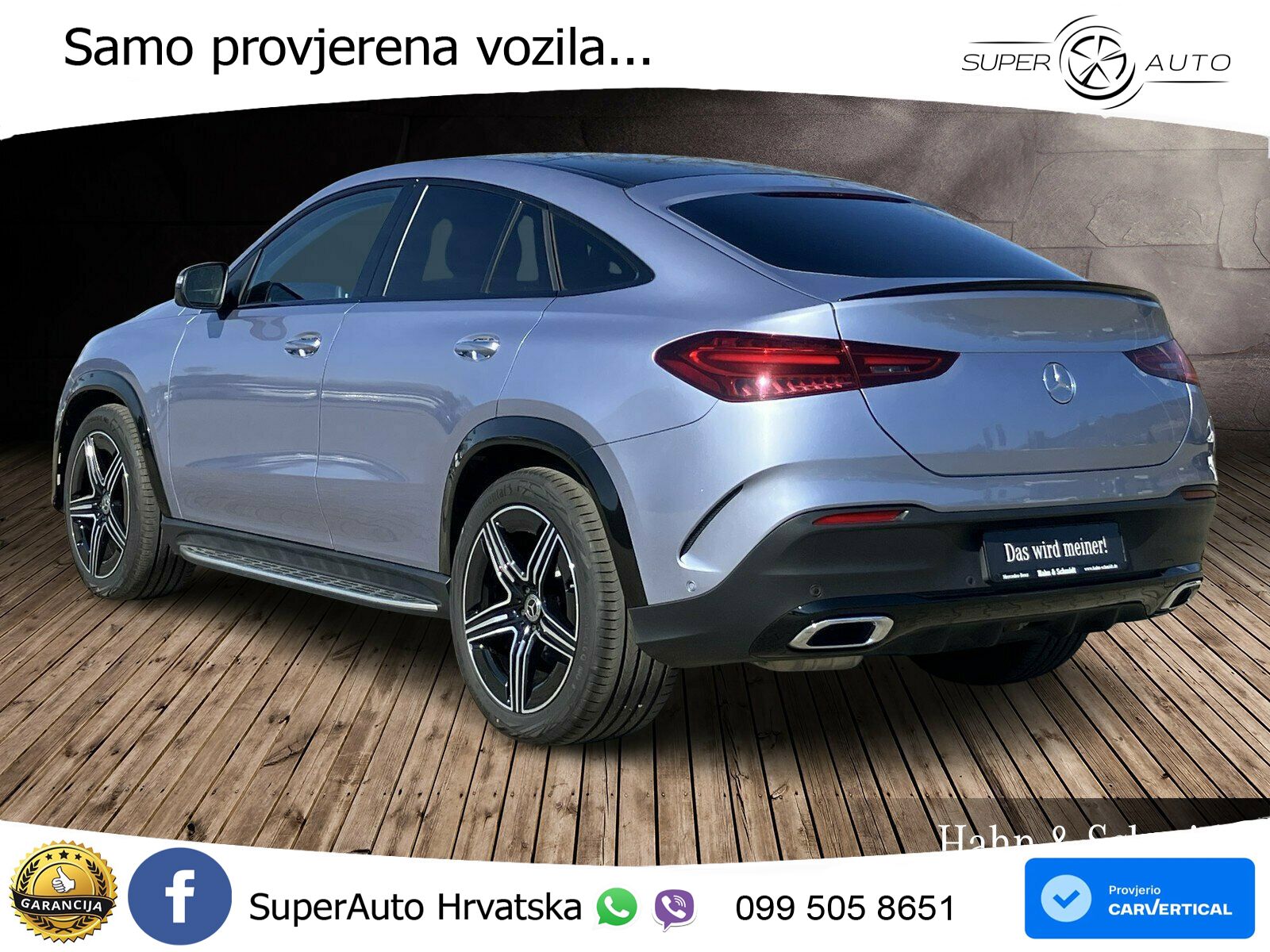 Mercedes GLE Coupe 300d (269 ks) EQ Boost 4MATIC 9G-TRONIC AMG LED+GR SJED+ACC