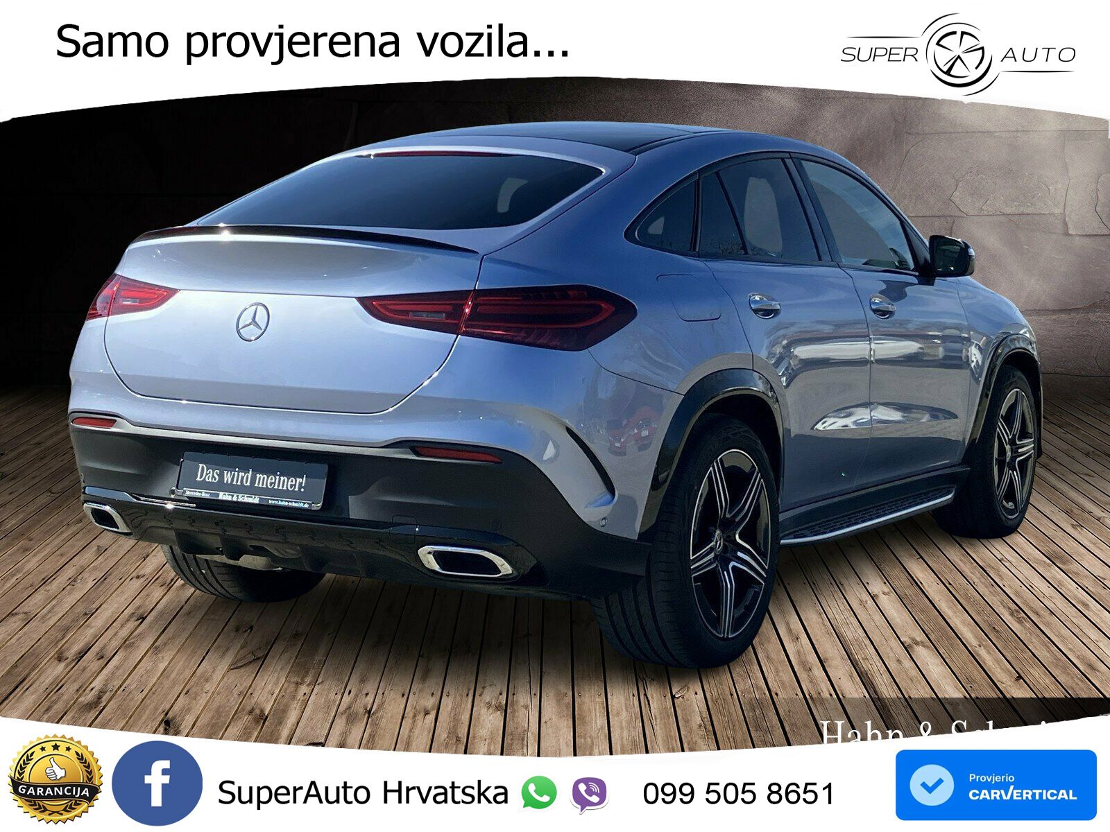 Mercedes GLE Coupe 300d (269 ks) EQ Boost 4MATIC 9G-TRONIC AMG LED+GR SJED+ACC