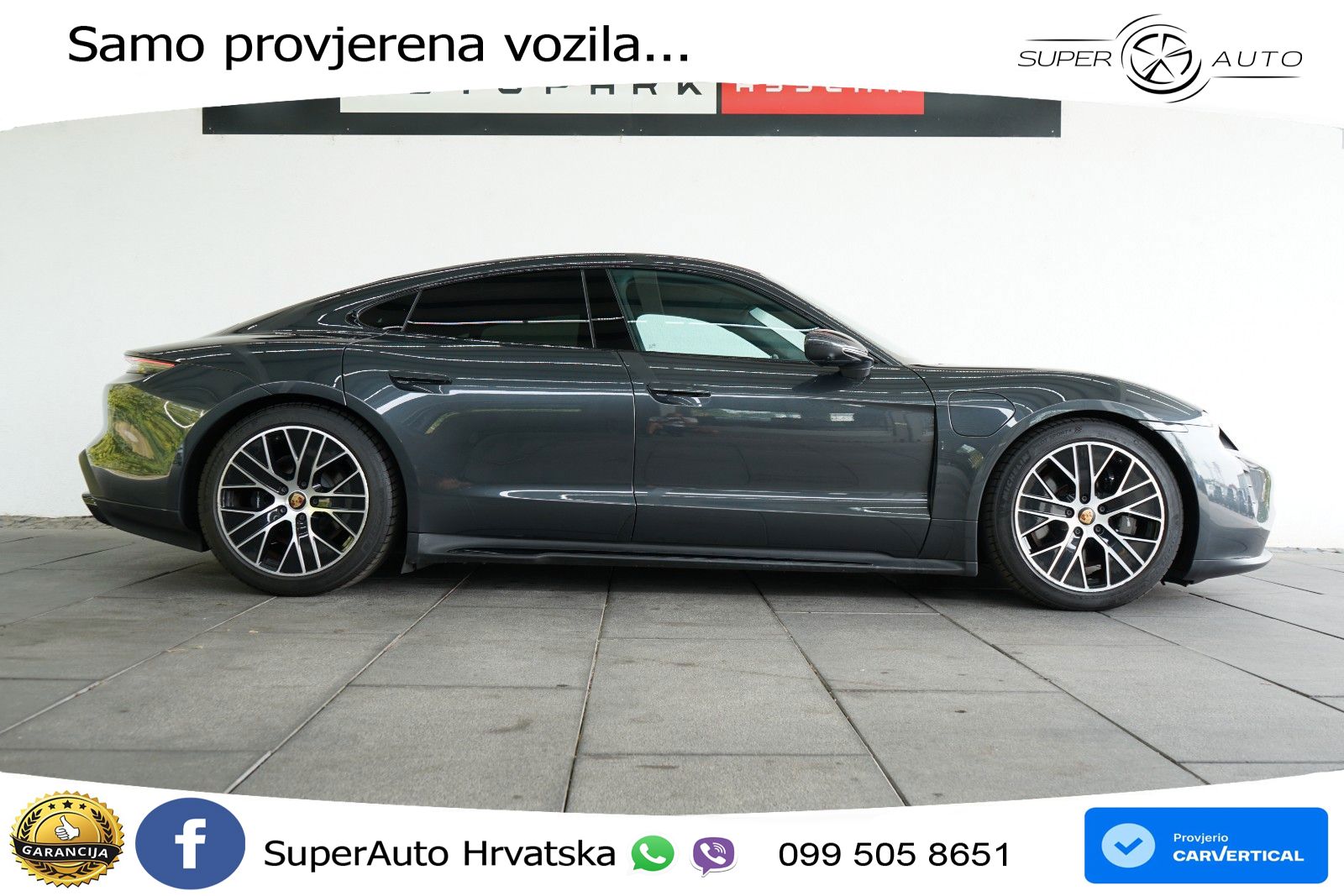 Porsche Taycan GTS Performance Plus 93.4 kWh (598 KS)