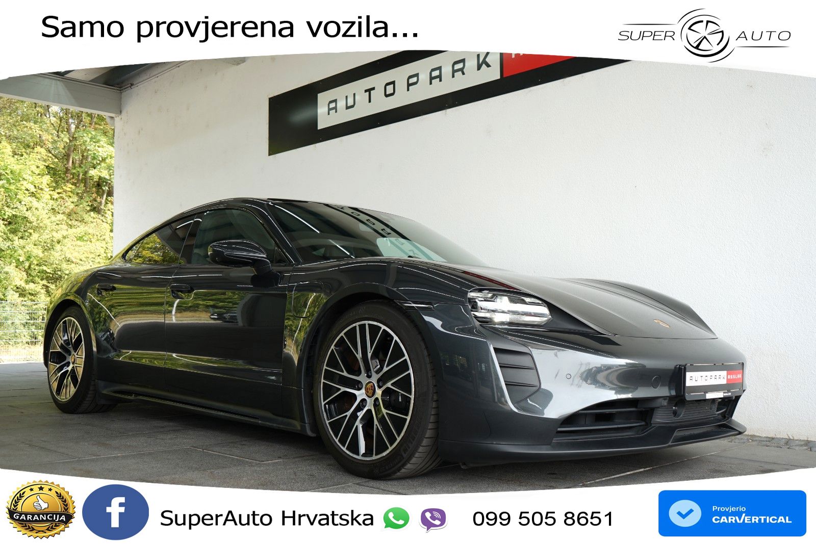 Porsche Taycan GTS Performance Plus 93.4 kWh (598 KS)