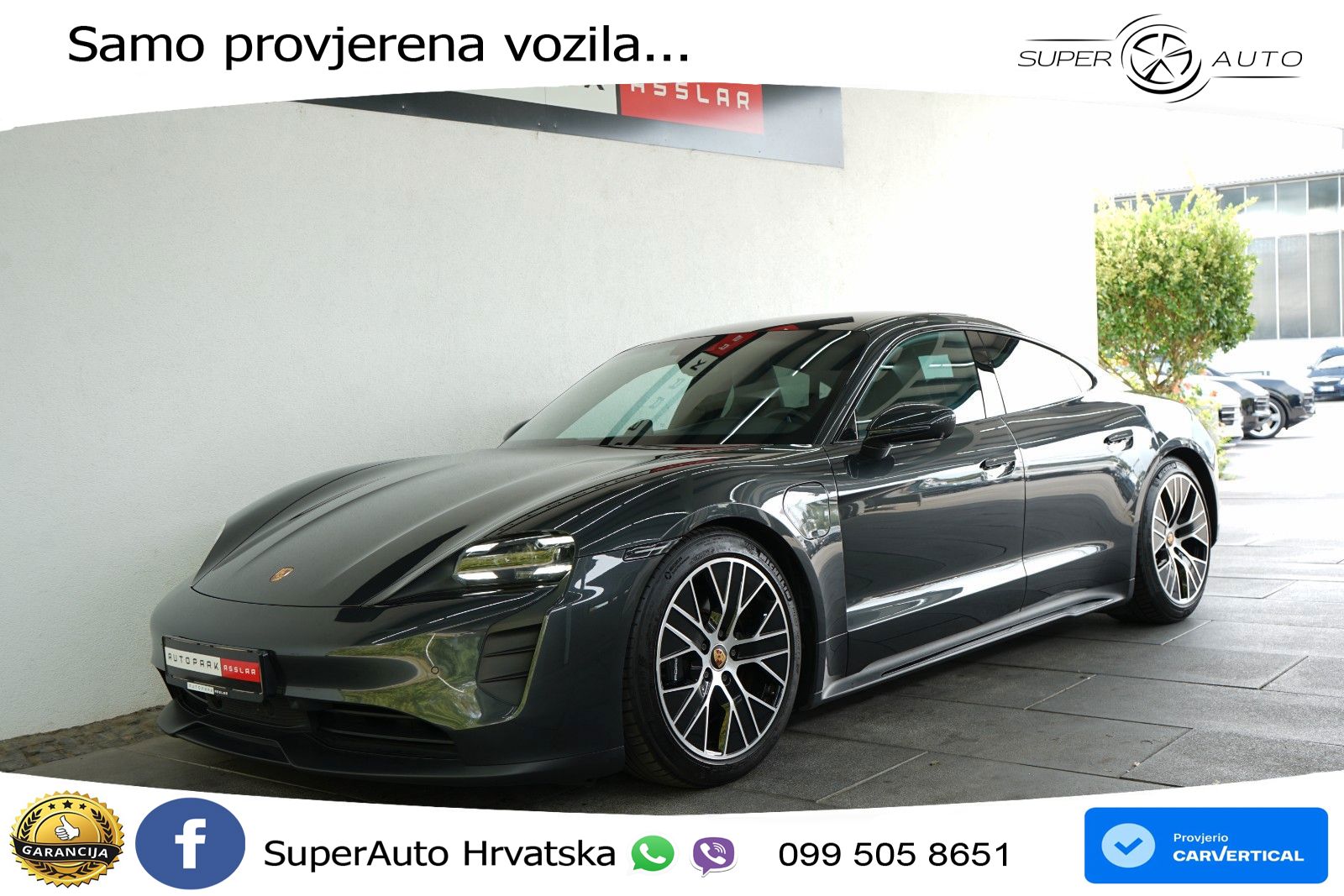Porsche Taycan GTS Performance Plus 93.4 kWh (598 KS)