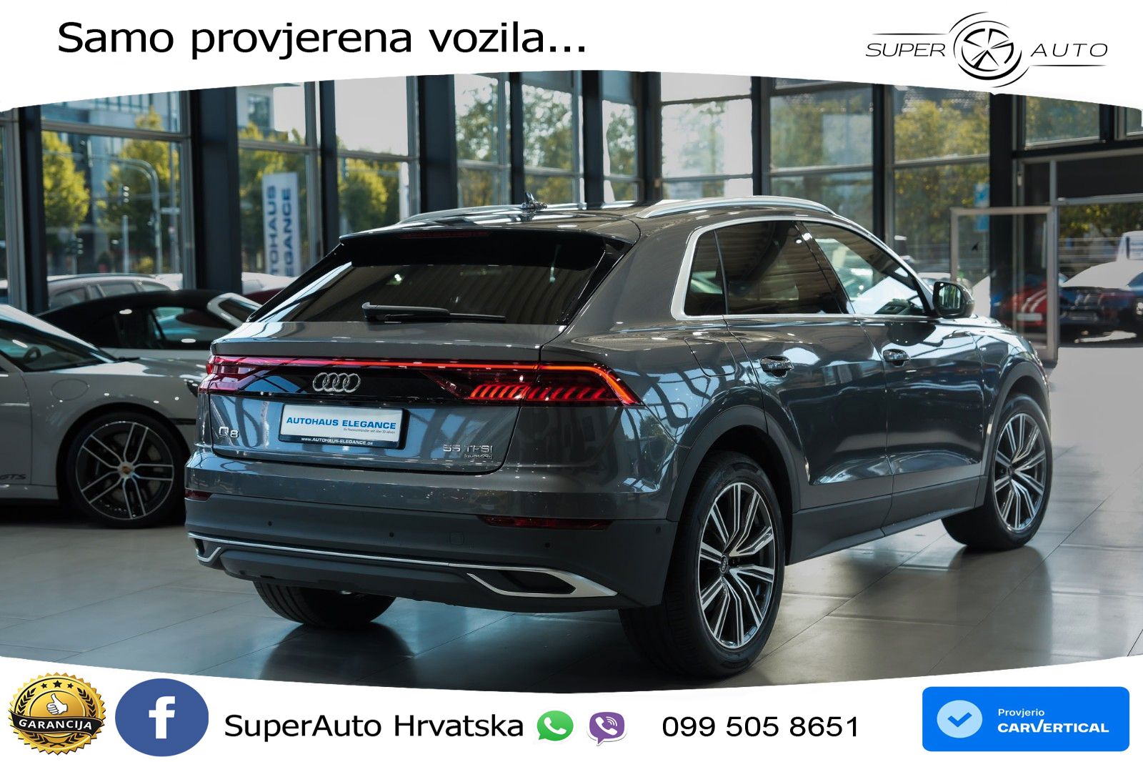 Audi Q8 55 TFSI V6 (340 KS) quattro Tiptronic