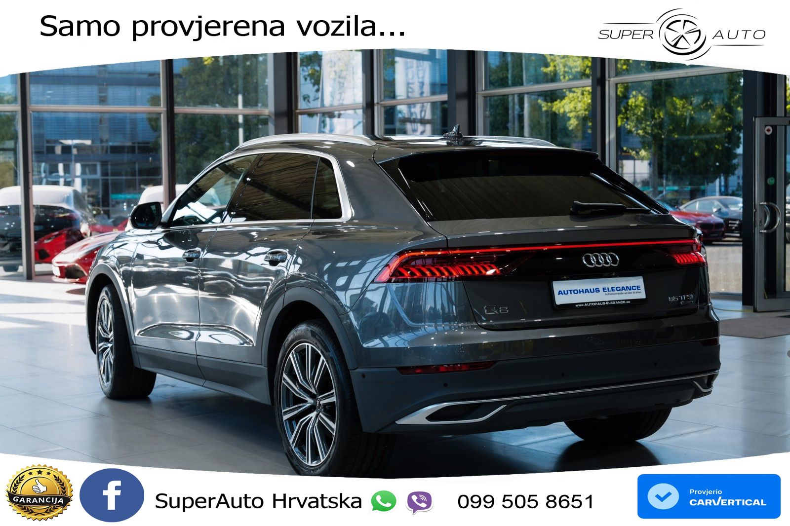 Audi Q8 55 TFSI V6 (340 KS) quattro Tiptronic