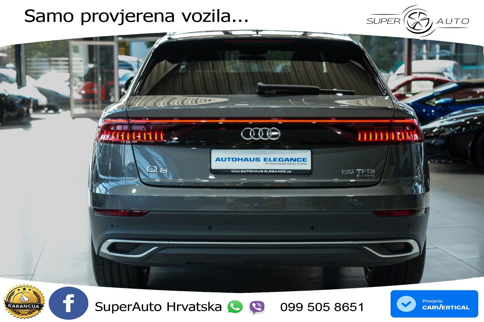 Audi Q8 55 TFSI V6 (340 KS) quattro Tiptronic