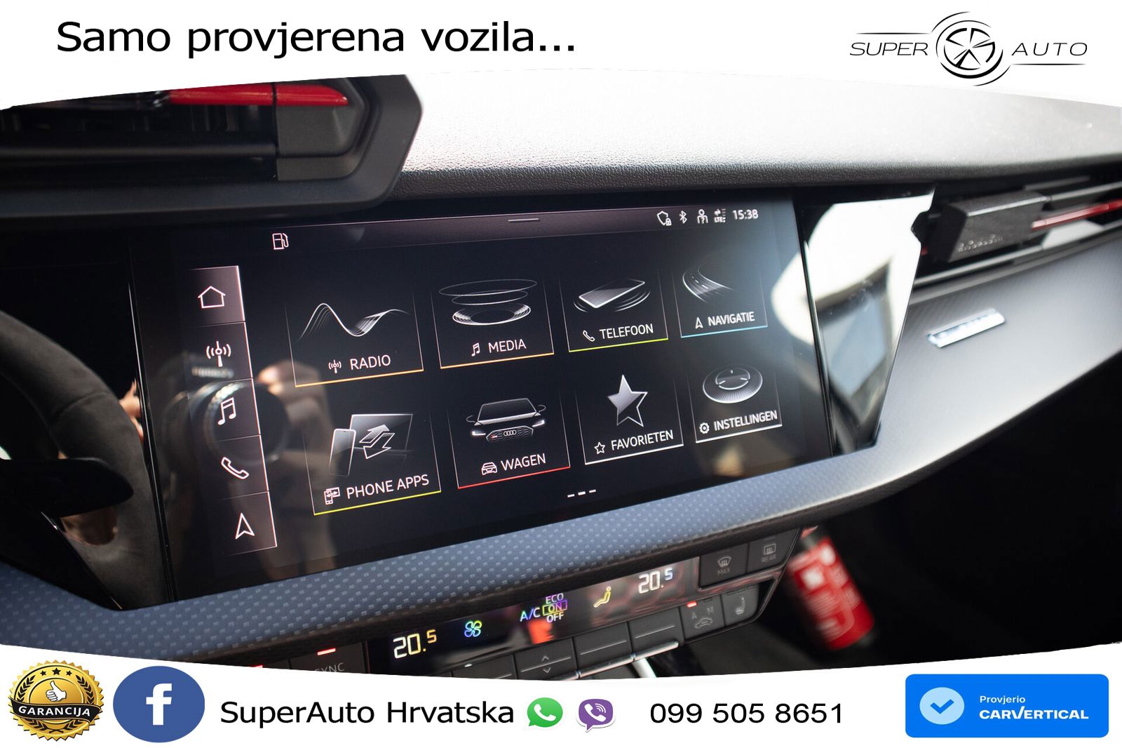 Audi RS3 Sportback 2.5 TFSI (400 KS) quattro S tronic