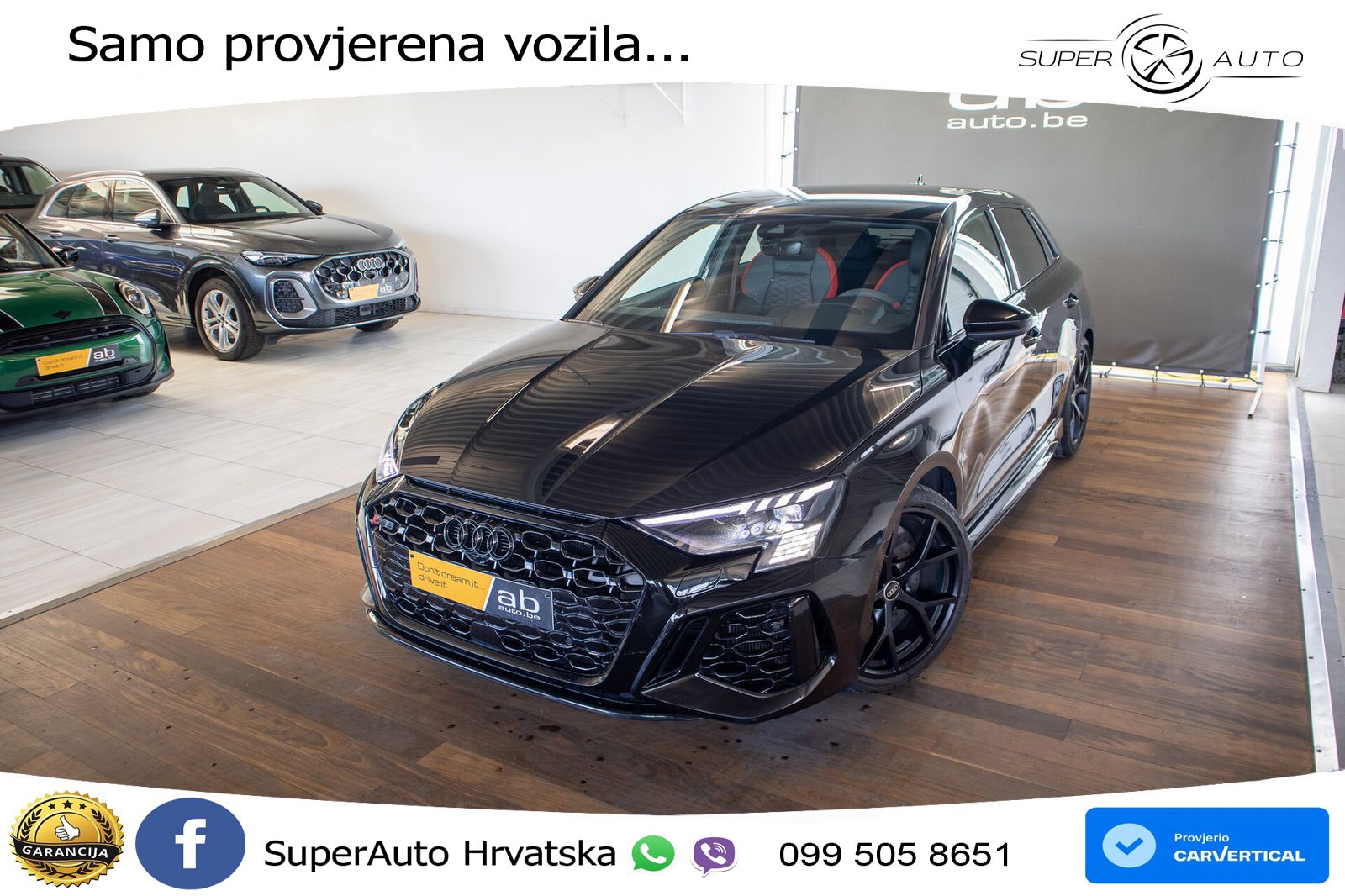 Audi RS3 Sportback 2.5 TFSI (400 KS) quattro S tronic