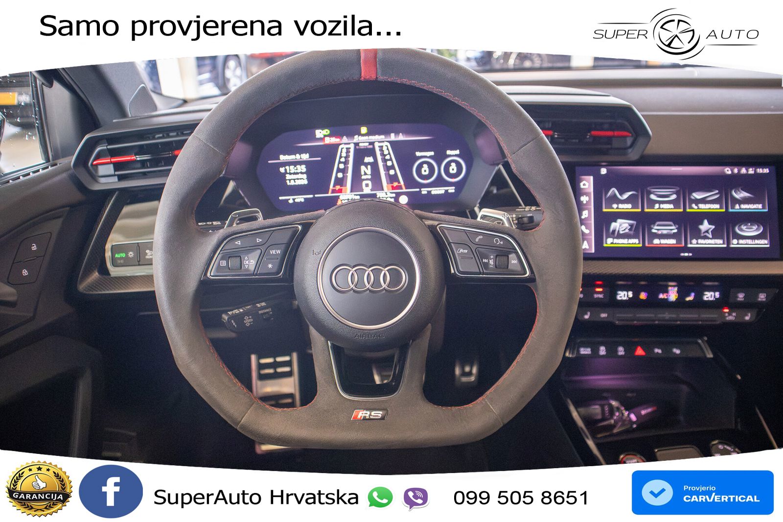 Audi RS3 Sportback 2.5 TFSI (400 KS) quattro S tronic