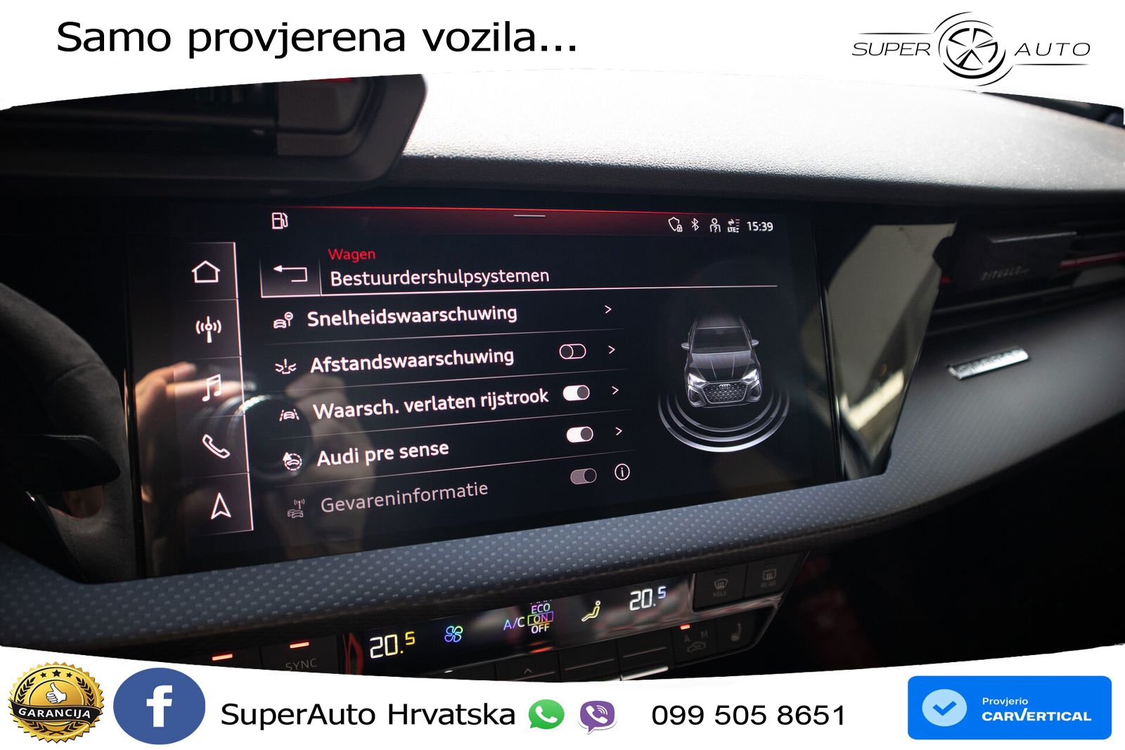 Audi RS3 Sportback 2.5 TFSI (400 KS) quattro S tronic