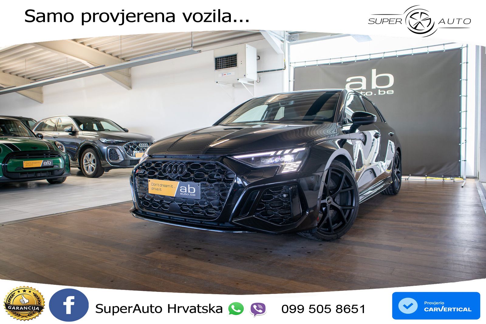 Audi RS3 Sportback 2.5 TFSI (400 KS) quattro S tronic
