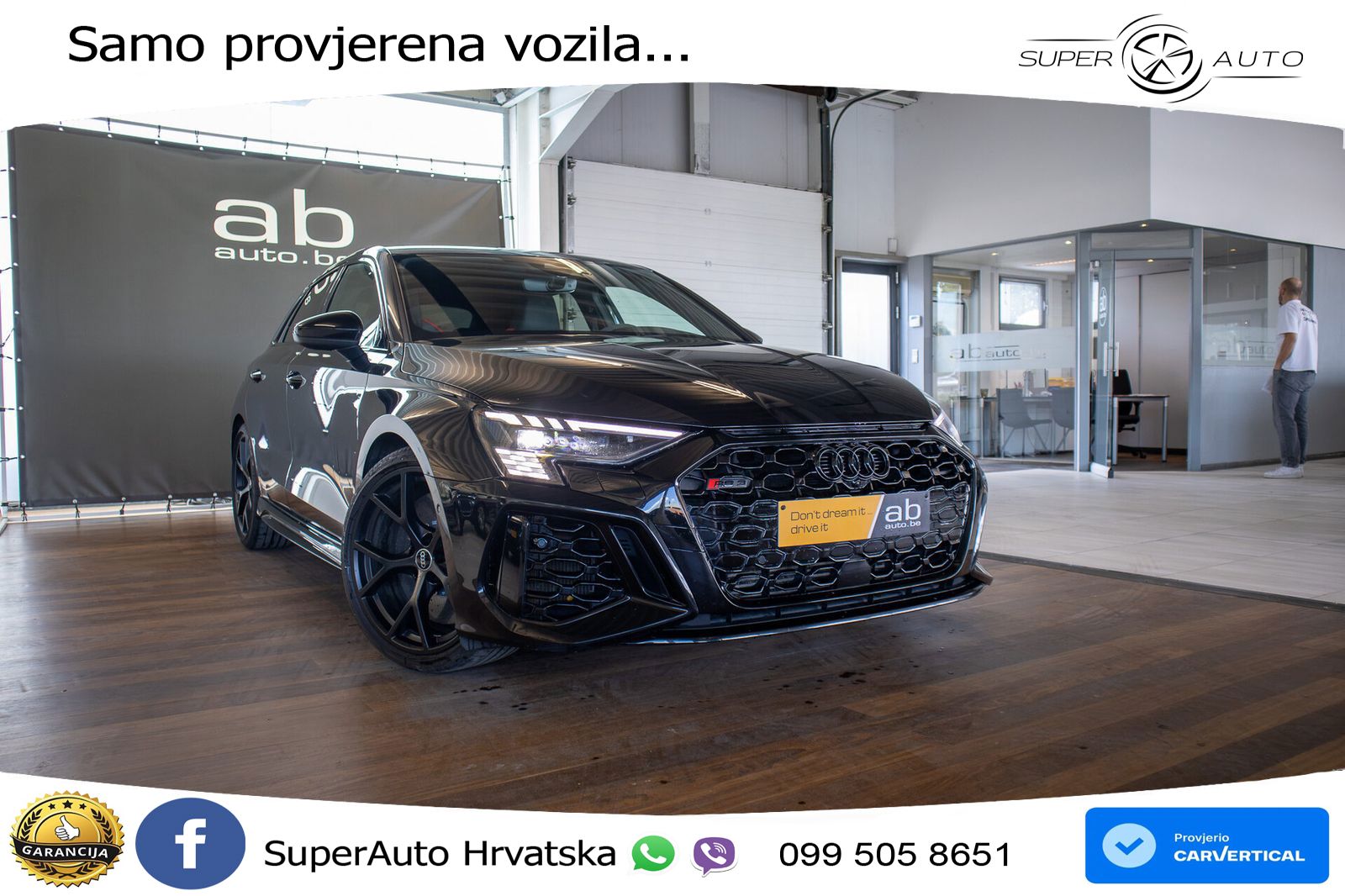 Audi RS3 Sportback 2.5 TFSI (400 KS) quattro S tronic