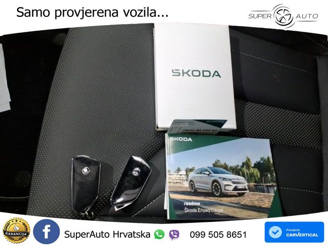 Škoda Enyaq Coupe iV RS 82 kWh (340 KS) AWD LED+GR SJED+ACC