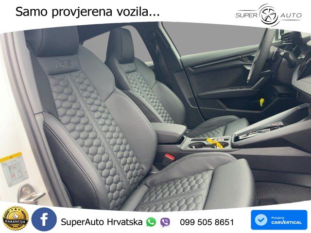 Audi RS3 Sedan 2.5 TFSI (400 KS) quattro S tronic LED+GR SJED+ACC