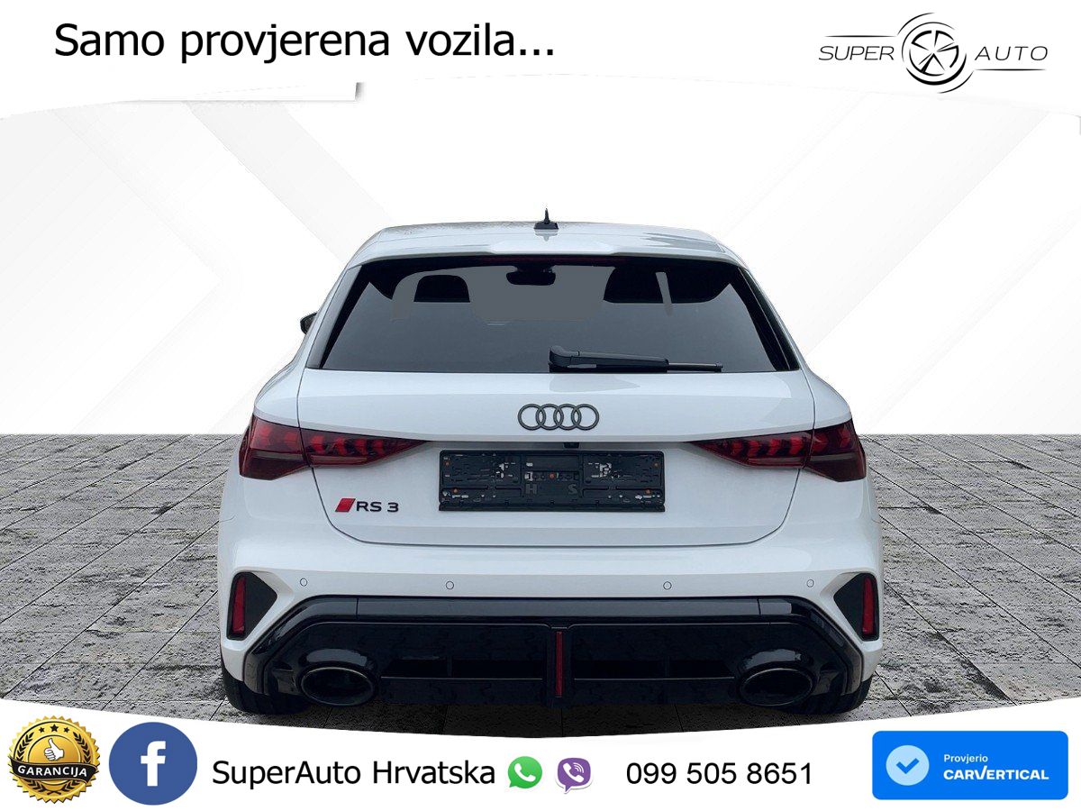 Audi RS3 Sedan 2.5 TFSI (400 KS) quattro S tronic LED+GR SJED+ACC