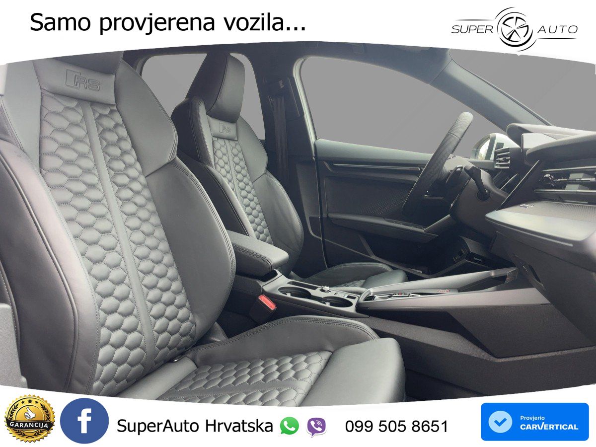 Audi RS3 Sedan 2.5 TFSI (400 KS) quattro S tronic LED+GR SJED+ACC