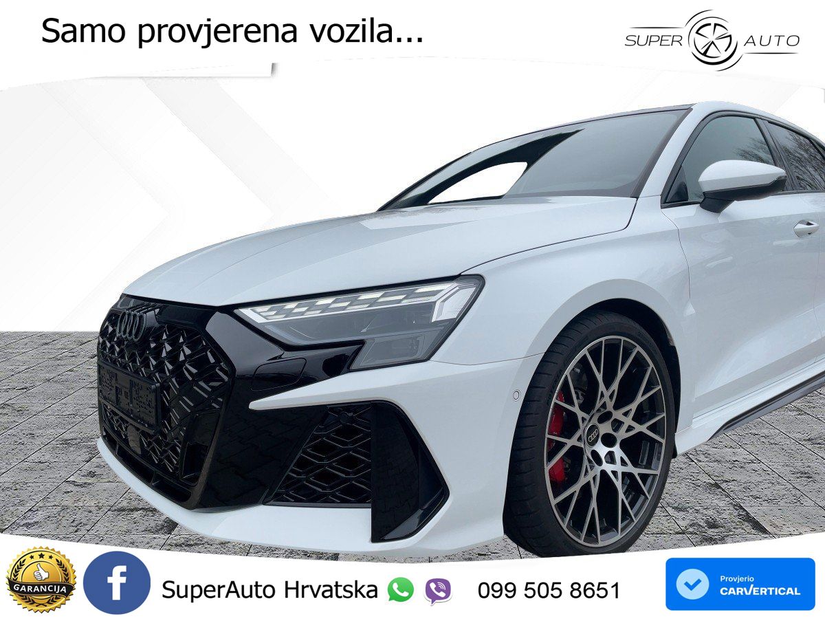 Audi RS3 Sedan 2.5 TFSI (400 KS) quattro S tronic LED+GR SJED+ACC