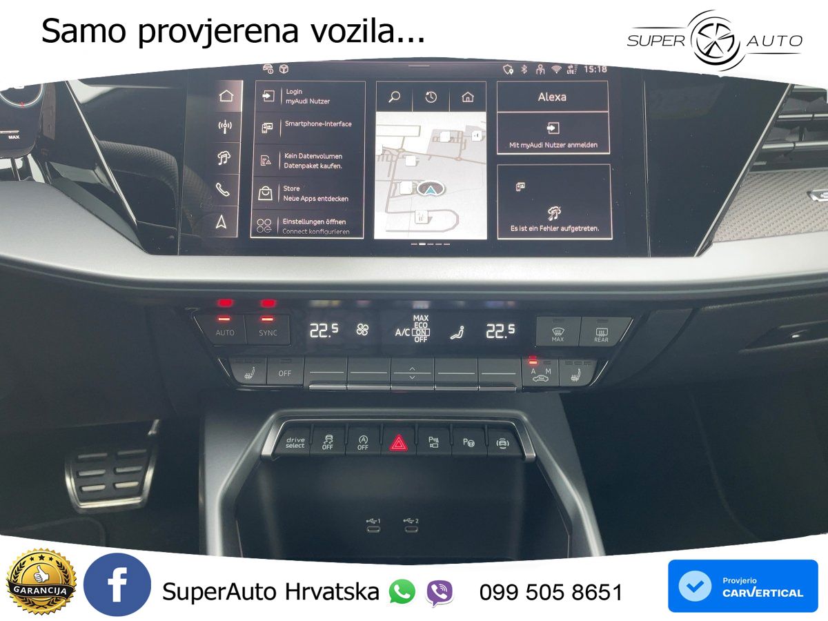 Audi RS3 Sedan 2.5 TFSI (400 KS) quattro S tronic LED+GR SJED+ACC
